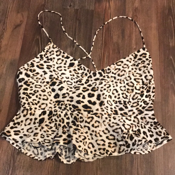Forever 21 Tops - Sexy animal print top